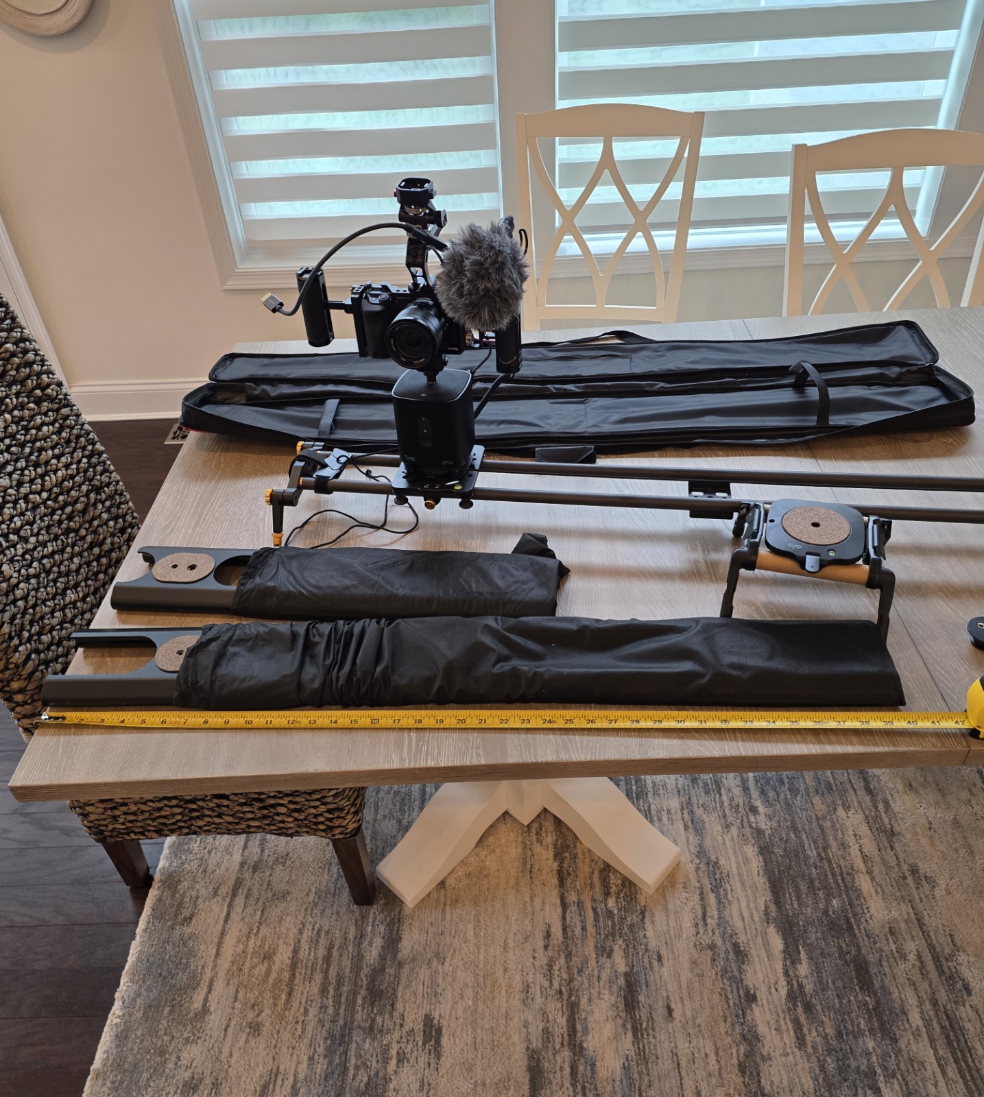 Syrp Magic Carpet Genie & Slider 2 Long Short Never Used(Camera,tripod NOTINClud