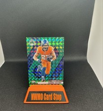 2025 Panini Mosaic - Audric Estime #208 Green Mosaic Prizm