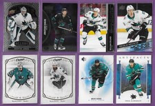 🏒 San Jose Sharks 21 Card Lot – Burns Karlsson Hertl Young Guns + Inserts