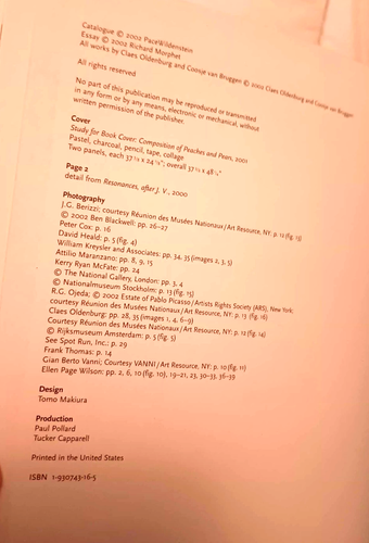 CLAES OLDENBURG COOSJE VAN BRUGGEN 1st Edition 2002 with POSTER - Picture 2 of 3