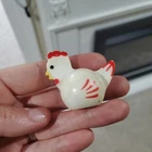 Fisher Price Little People Vintage Farm Red & White Chicken Hen D2