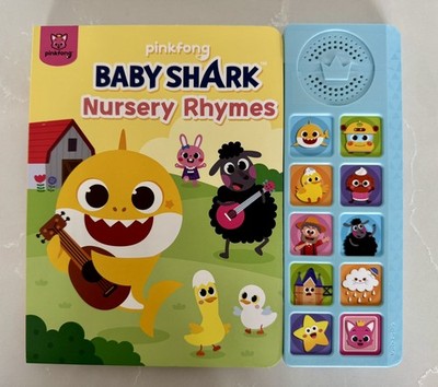 Baby Shark Nursery Rhymes 10 Button Sound Book|Learning & Education Toys