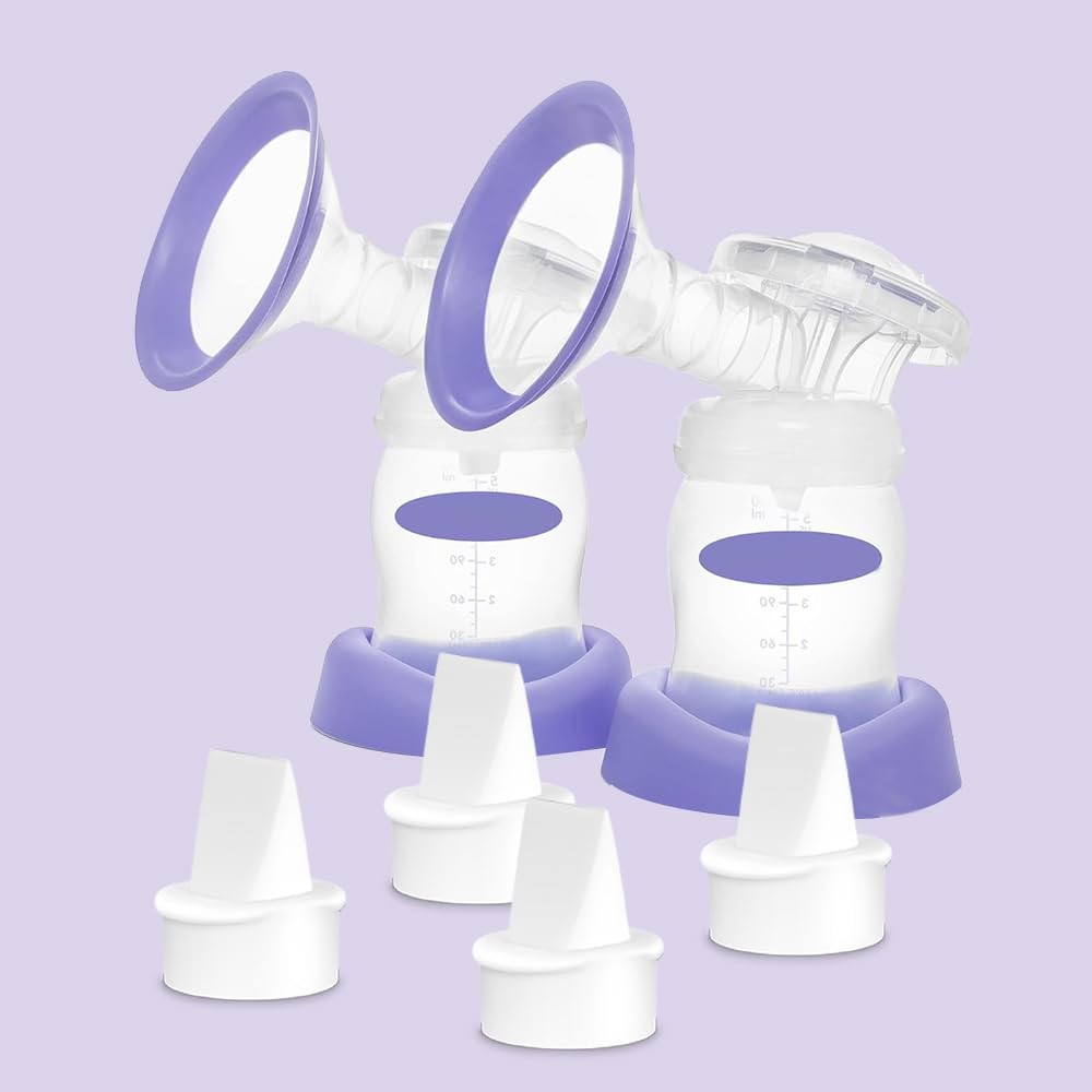 6PC Duckbill Valves Compatible with Lansinoh Pumps Parts and Hand Pump,