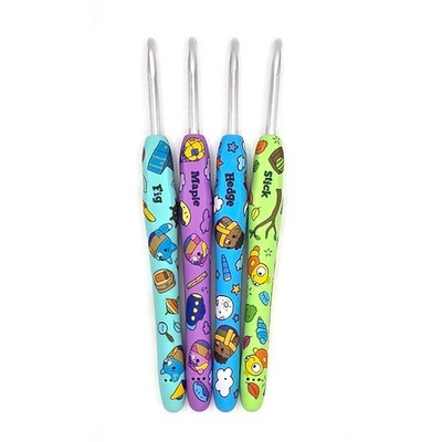 Woobles Tumble Leaf Limited Edition 4mm Crochet Hooks   NEW