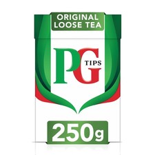 PG Tips Loose Black Tea 250g, Refreshing And Flavourful Blend 250g 