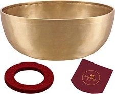 Bronze Singing Bowl with Felt Ring and Cover Energy Series   MADE IN INDIA  