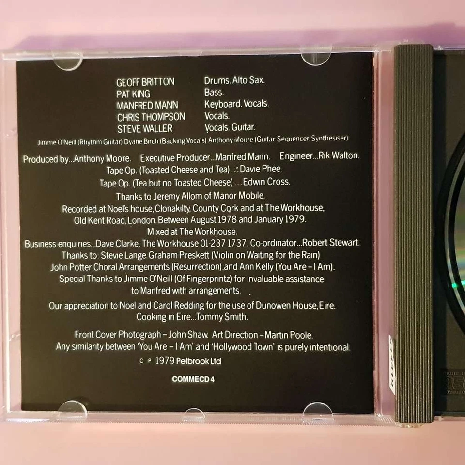 MANFRED MANN'S EARTH BAND angel station DISCTRONICS ENGLAND EX/EX (Album CD) - Bild 2 von 4