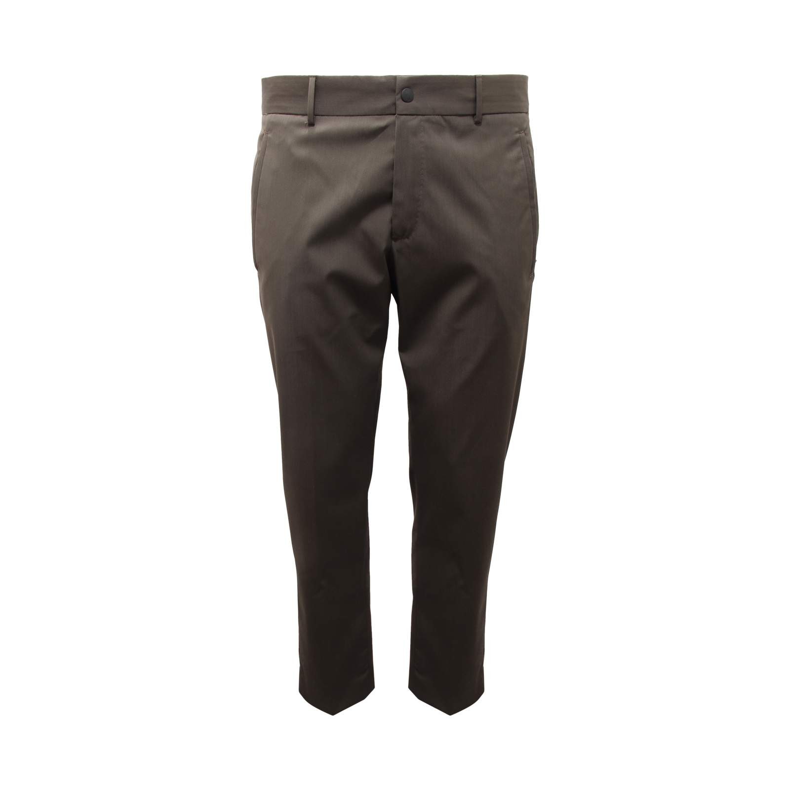 M4273 БРЮКИ ИЗ ПОЛУШЕРСТЯНОЙ ТКАНИ PANTALONE UOMO PT TORINO ACTIVE MAN ЗЕЛЕНОГО ЦВЕТА 50190₽