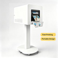 Photo Booth Printer Stand for DNP DS620 RX1HS QW410 HiTi P525L Heavy Duty Metal