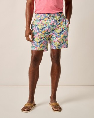 The Half Elastic 7'' Surf Shorts johnnie-O Mens ZEST Size XL ..