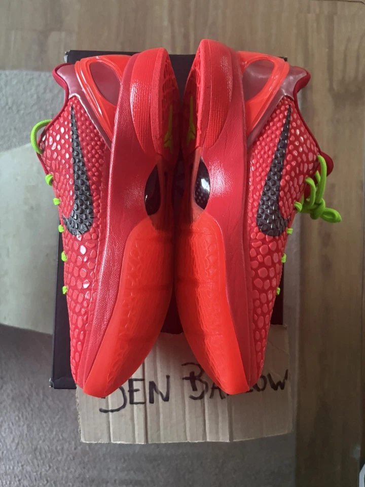 Nike Kobe 6 Protro Low Reverse Grinch - Size 11 - image 4 of 4