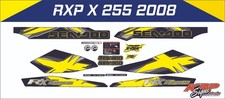 SEADOO RXP X 255 2008 Graphics / Decal / Sticker Kit Custom Black & YELLOW CUST