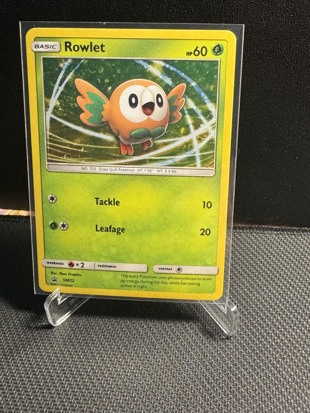 SM Promos #SM22 Rowlet