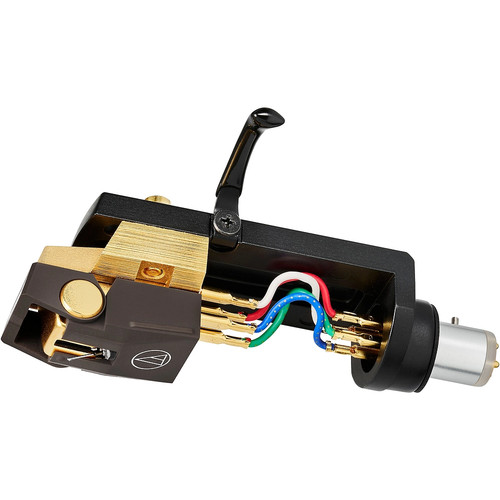 AudioTechnica ATVM750xSHH VMx HeadshellShibata Cartridge Combo Kit BlkGd LN