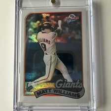MATT WILLIAMS 2005 Topps All-Time Fan Favorites #51 REFRACTOR PARALLEL #/299