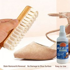 2X Crepe Rubber Brush And Remover For Suede Nubuck Shoes/Boots/Bags Cleaning