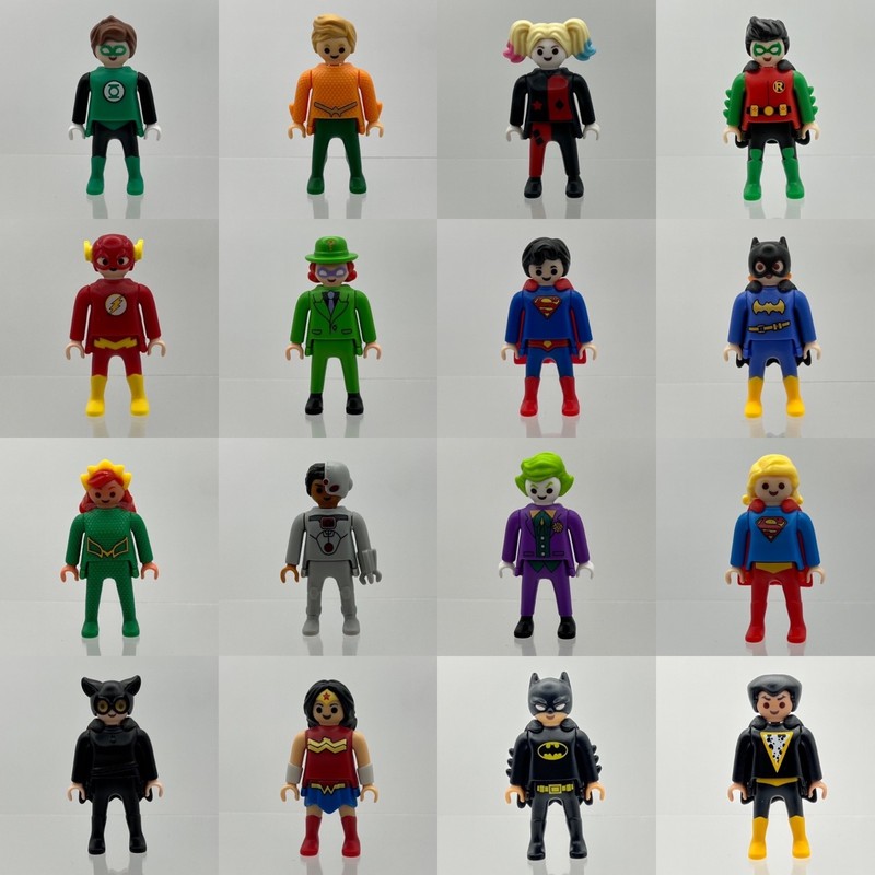 Kinder Playmobil DC Figures - Pick & Mix - Post & Multi Buy Savings