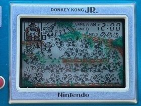 Nintendo Game & Watch DONKEY KONG JR.  DJ-101 1982 with Arabic Manual