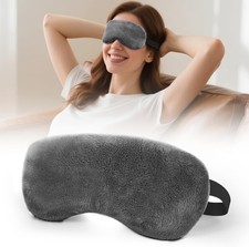 Heated Eye Mask Microwave Warm Compress for Dry Eyes Blepharitis Relief Sleep