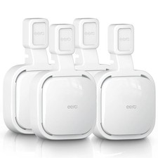 4Pack Wall Mount Holder for eero Pro 6e/Pro 6 Mesh Wi-Fi System,Outlet Wall M...