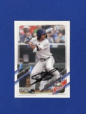 Jordan Brewer Signed 2021 Topps Pro Debut #PD-140 AUTO autograph