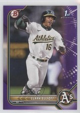 2022 Bowman Draft Purple /250 Clark Elliott #BD-85 7m3