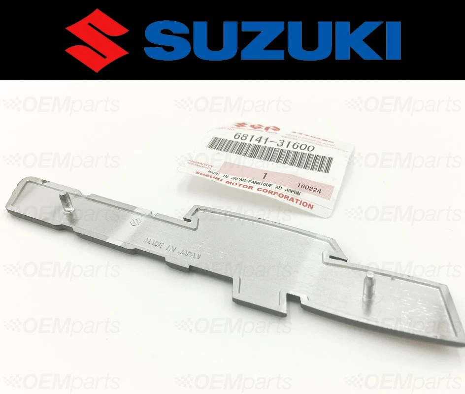 Cubierta de cuadro original Suzuki emblema GT750 (1973-1977) Foto 2 de 3