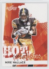 2009 Score Hot Rookies Mike Wallace #22 0c0