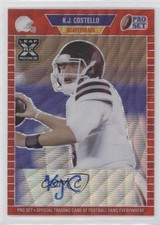 2021 Leaf Pro Set Metal 1989 Red Wave 56/75 KJ Costello #PA-KJC Auto w6g