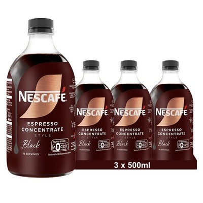 NESCAFÉ Espresso Concentrate Black (3 x 500ml)