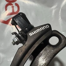 Front Derailleur 31.8 MM TOP PULL black  SHIMANO FD-TZ31 simple triple bike part