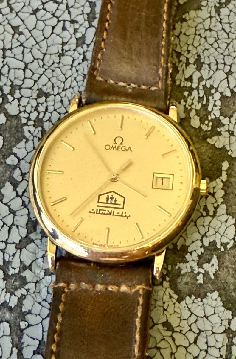 ✨ Omega De Ville Quartz Housing Bank Special Ed. 196-0312 w/ Box