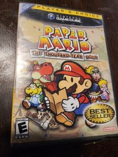 Paper Mario The Thousand-Year Door Nintendo GameCube Players Choice Complete CIB