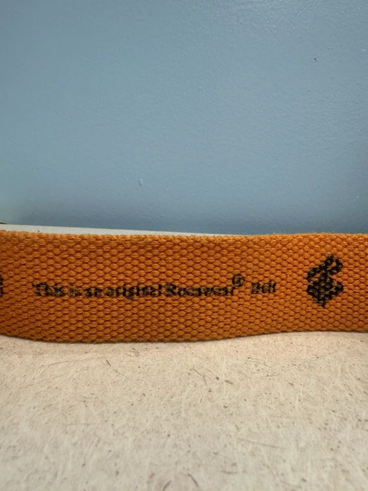 Cinturón Rocawear This Is An Original Cinturón Rocawear 36/90 RW1148 NARANJA Cinturón de trinquete Foto 3 de 4