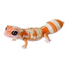 Figura de acción Bandai Lepti LesPetit Gecko africano cola grasa Amel Albino 10 cm