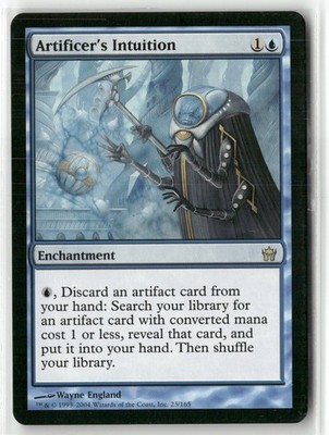 Artificer's Intuition Fifth Dawn NM MTG