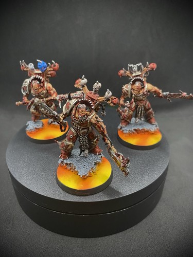 Nowy! Warhammer 40k World Eaters Exalted Eightbound CSM Commission malowana - Zdjęcie 3 z 3
