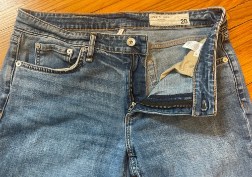 Damen Gr. 28 Rag & Bone Jeans Dre Low Rise Slim Fit Boyfriend Denim Jeans - Bild 5 von 11