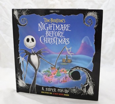 Tim Burton's : Nightmare Before Christmas Super Pop Up book Boxtree 1993