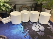 4 PK  TP-LINK Deco W6000 AX3000 Full Home Mesh Wi-Fi 6 White Factor Reset
