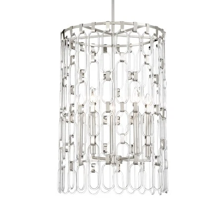 George Kovacs P5385-613 Charming 5 Light Pendant Light -Polished Nickel - Picture 1 of 1