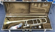 Bach Stradivarius Model 42 Bb Tenor Trombone Used with Hard Case