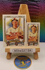 JACKSON HOLLIDAY 2025 Topps Allen & Ginter BASE CARD & MINI A&G BACK #194 Oriole