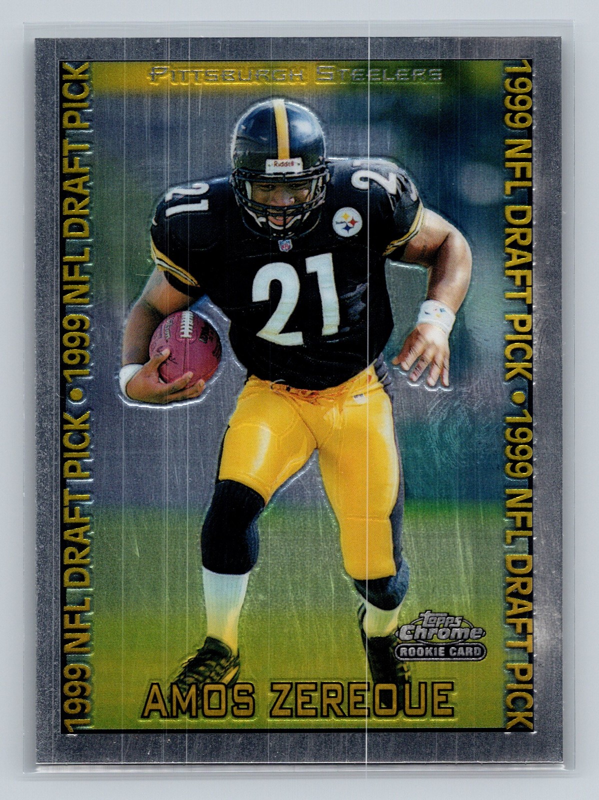Amos Zereoue Topps Chrome #138 Base
