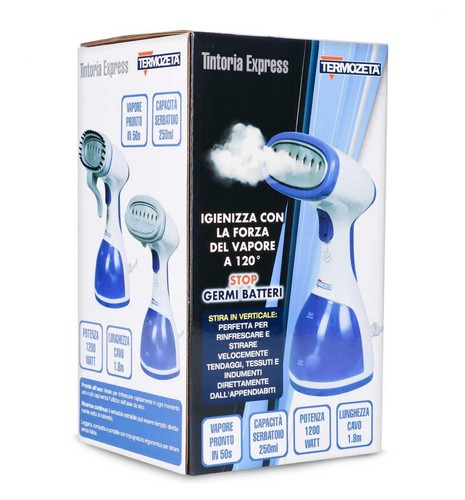 Termozeta Ferro Stiro Verticale Tintoria Express 1200W Capacità Serbatoio 250ml - Foto 8 di 9