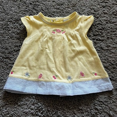 NWT Vintage Miniwear Light Yellow Dress