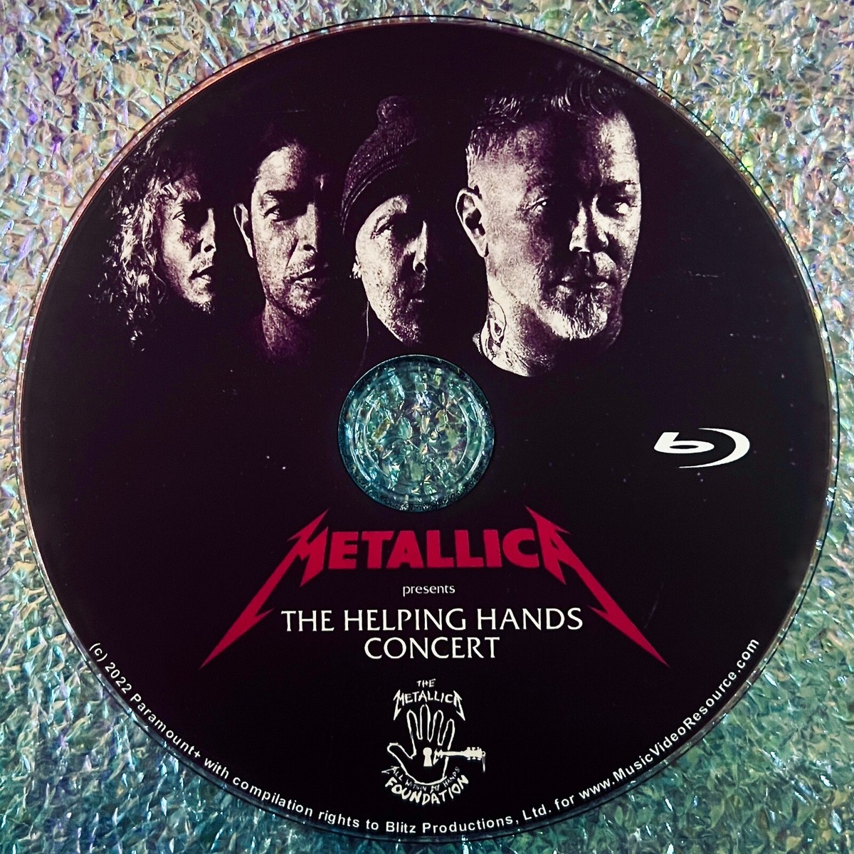 Metallica The Helping Hands Concert Blu-ray Live at Microsoft