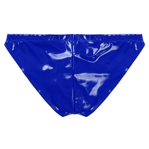 Men's Sexy Metallic G-String Thongs Sissy Panties Bulge Pouch Briefs Underwear - Picture 17 of 34