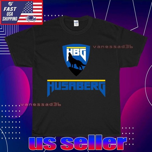 NUOVA CAMICIA HBG HUSABERG LOGO UNISEX T-SHIRT DIVERTENTE AMERICANA USA TAGLIA S-5XL - Foto 3 di 7