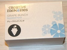 Creative Memories - Grape Bunch Standalone Decorative Paper Punch  New - promo